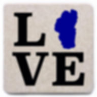 Love Lake Tahoe Magnet OR Coaster