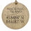Thumbnail: Mackinac Island Coordinates Ornament