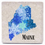Thumbnail: Maine Winter Snowflakes Magnet or Coaster