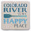Thumbnail: Colorado River is My Happy Place Coaster