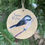 Thumbnail: Chickadee Profile Higgins Lake or "Your Text" Ornament