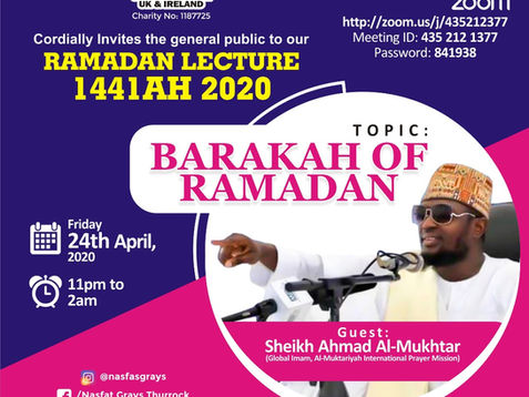 Ramadan Lecture