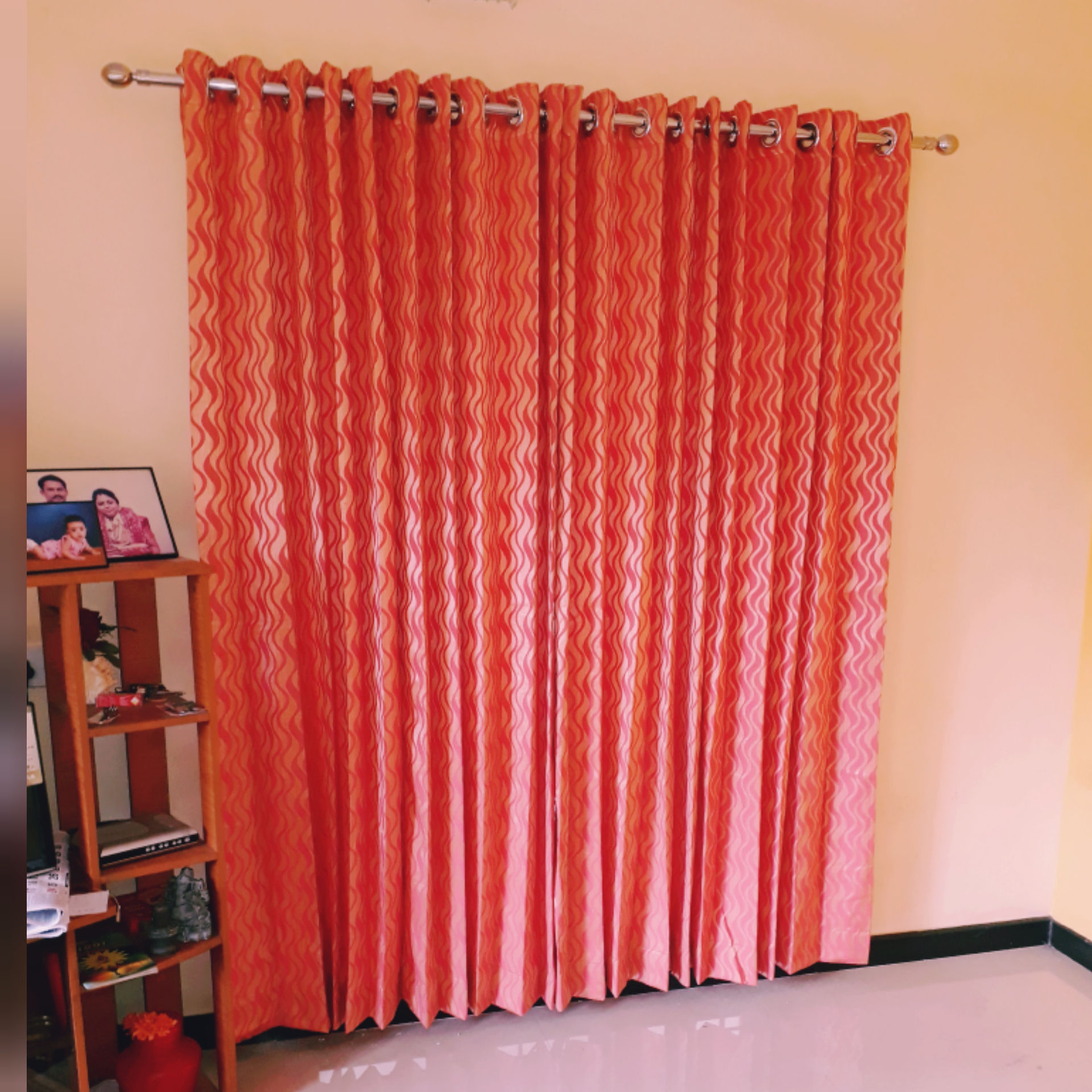 Eyelet curtains