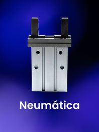 Componentes neumáticos industriales para control de movimiento y automatización de maquinaria.