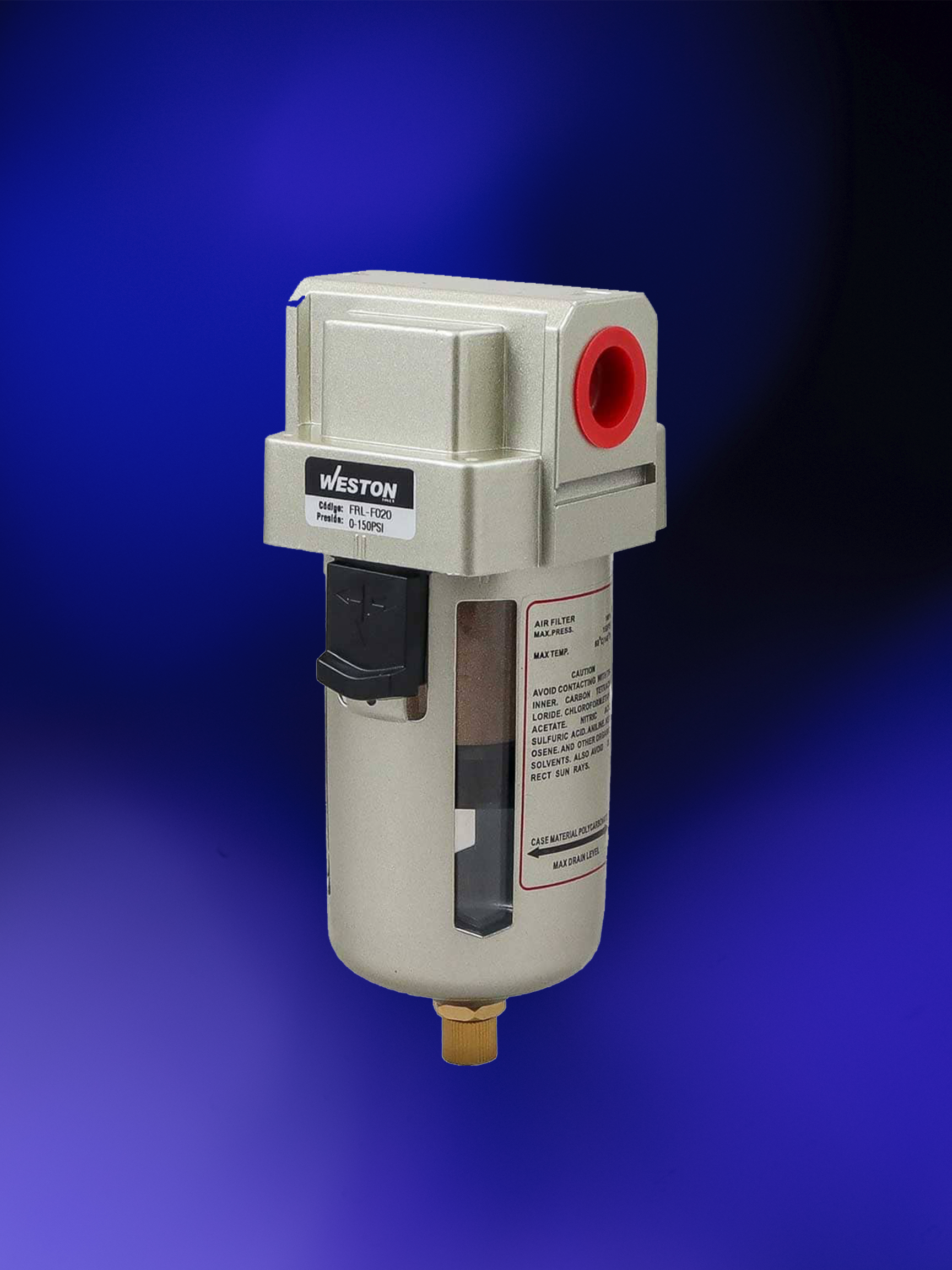 Filtro de aire 1/2" NPT FRL-F020