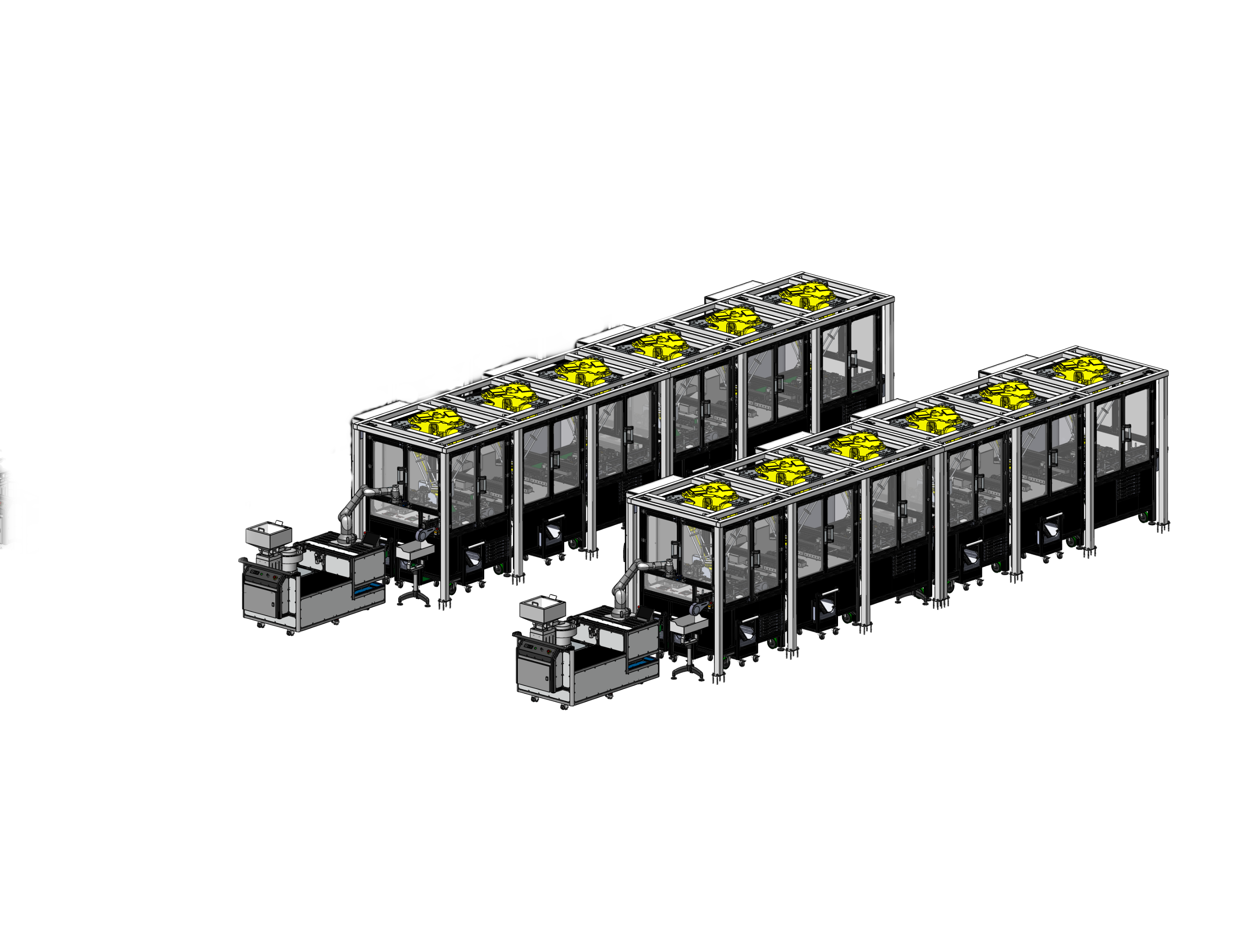 Linea de producción automatizada