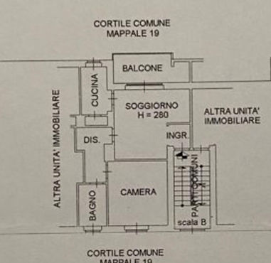 Bilocale 61mq affitto ristrutturato zona Corvetto