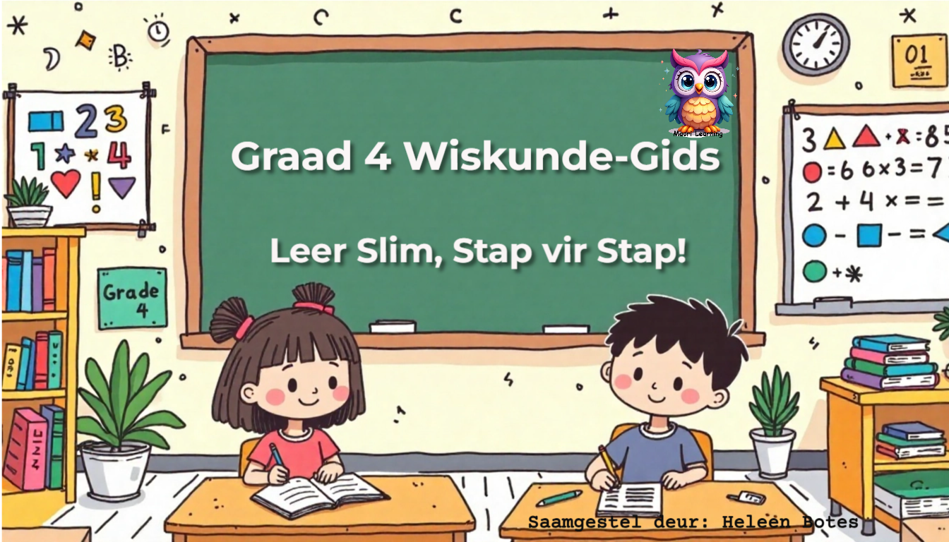 Graad 4 Wiskunde-Gids: Leer Slim, Stap vir Stap!
