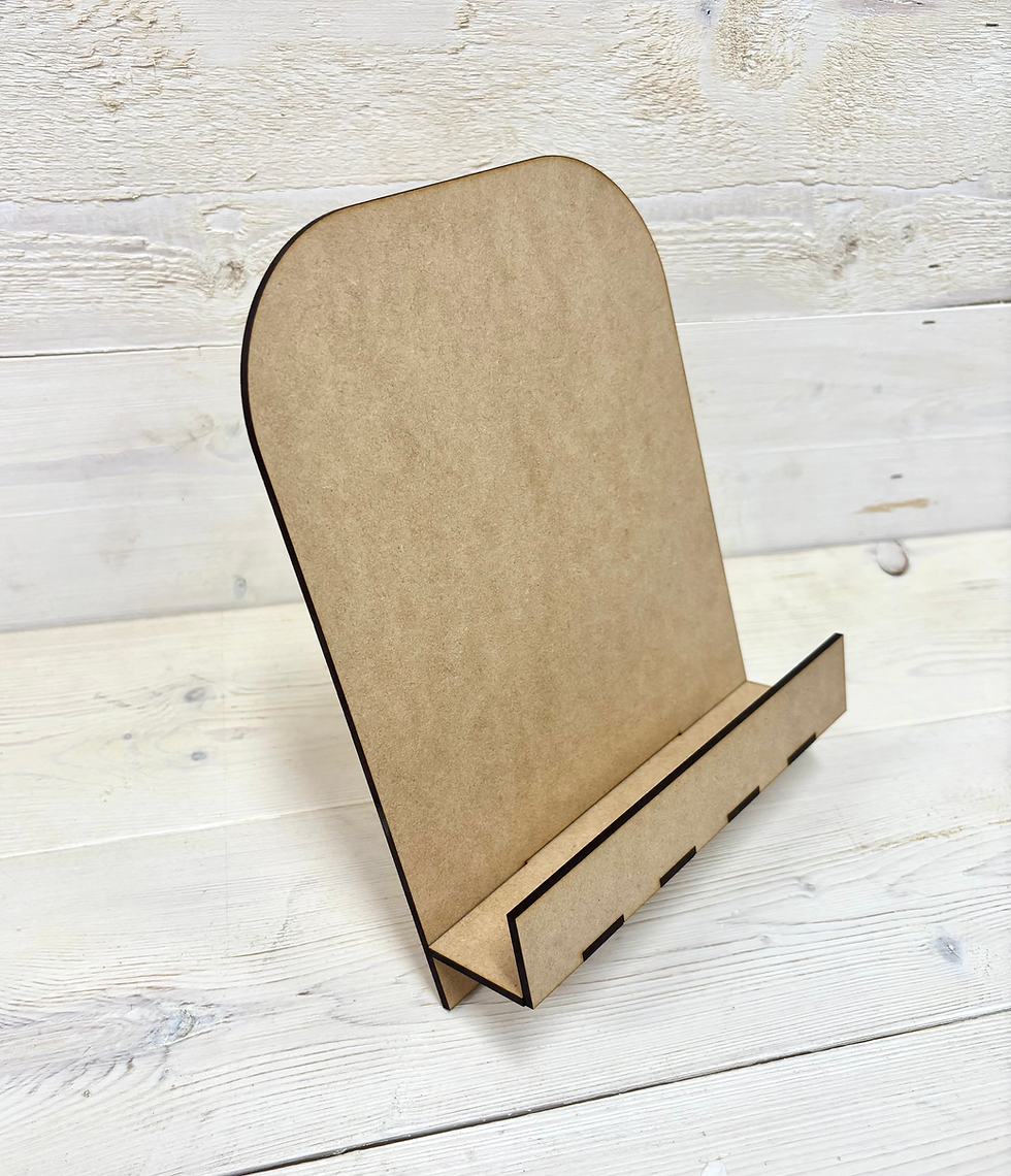 Thumbnail: wooden cookbook stand
