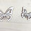 Thumbnail: white chipboard cover with butterflies