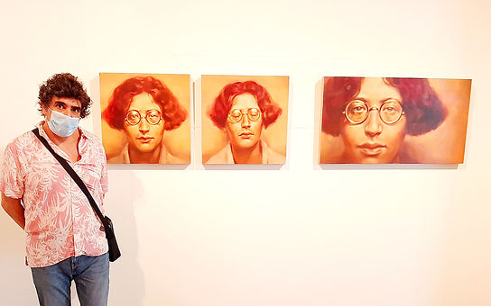 garcía cívico en la expo de mery sales