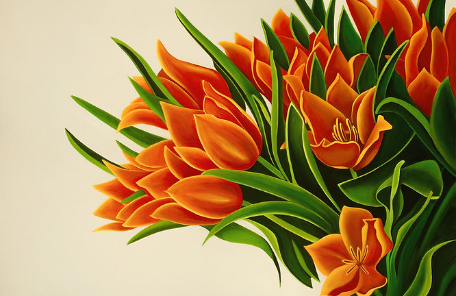 Orange Tulips