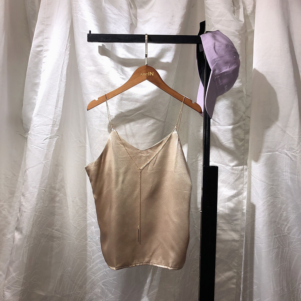 Thumbnail: Satin Singlet With Chain