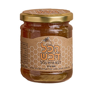 דבש "הכל דבש" 250 גר' 13 ש"ח