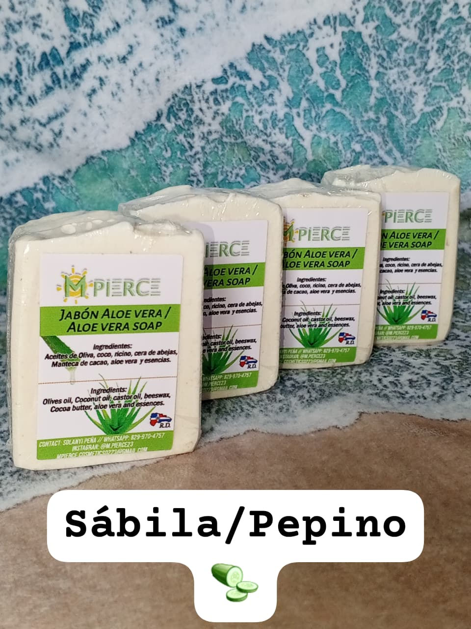 Jabón Sábila y pepino