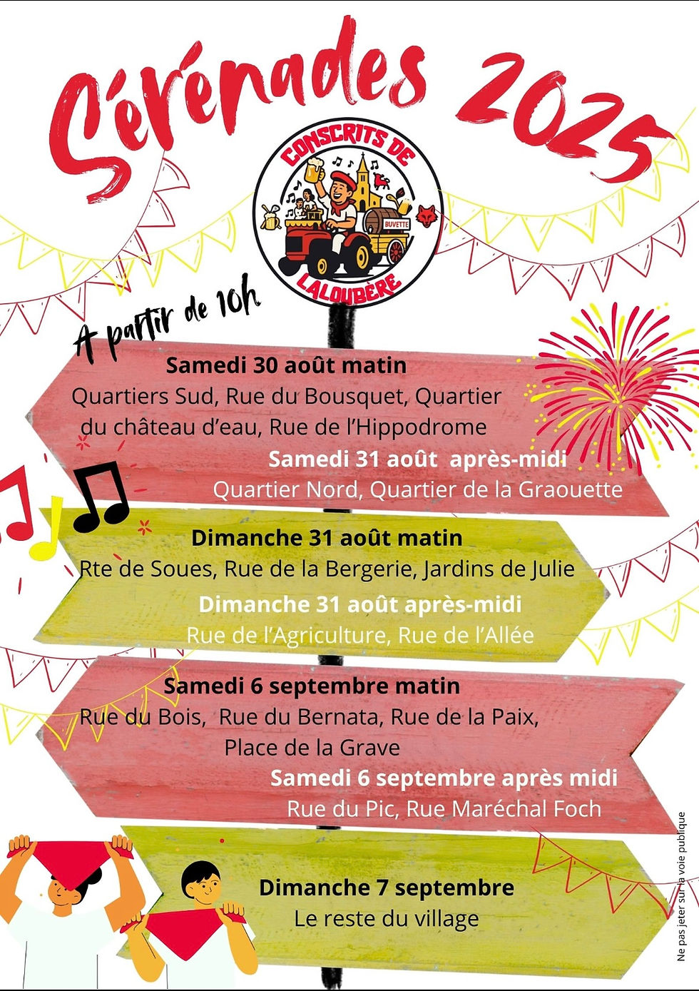 Les conscrits lancent les fêtes dès ce week-end