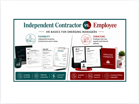 Before You Hire: HR Basics Every Emerging Manager Needs to Understand