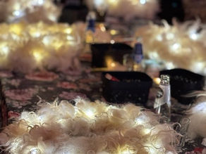 🎄 Maak je eigen kerstkrans van... schapenvacht!