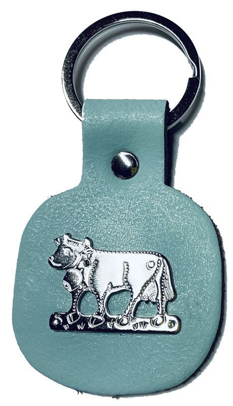 Miniaturbild: Schlüsselanhänger mit Kuh-Ornament