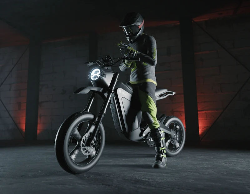 Solar E-Clipse Electric Motorcycle