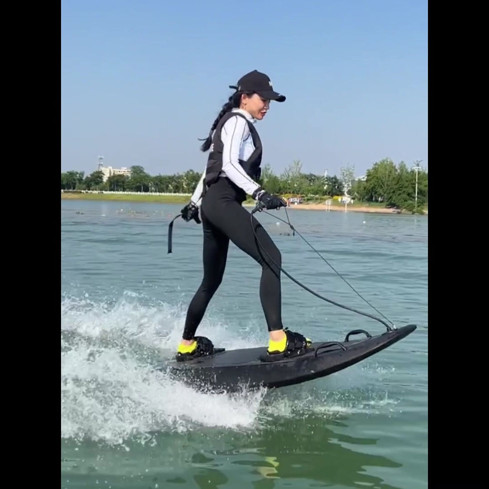 Miniatura: Black Rider G2 15kw Electric Surfboard