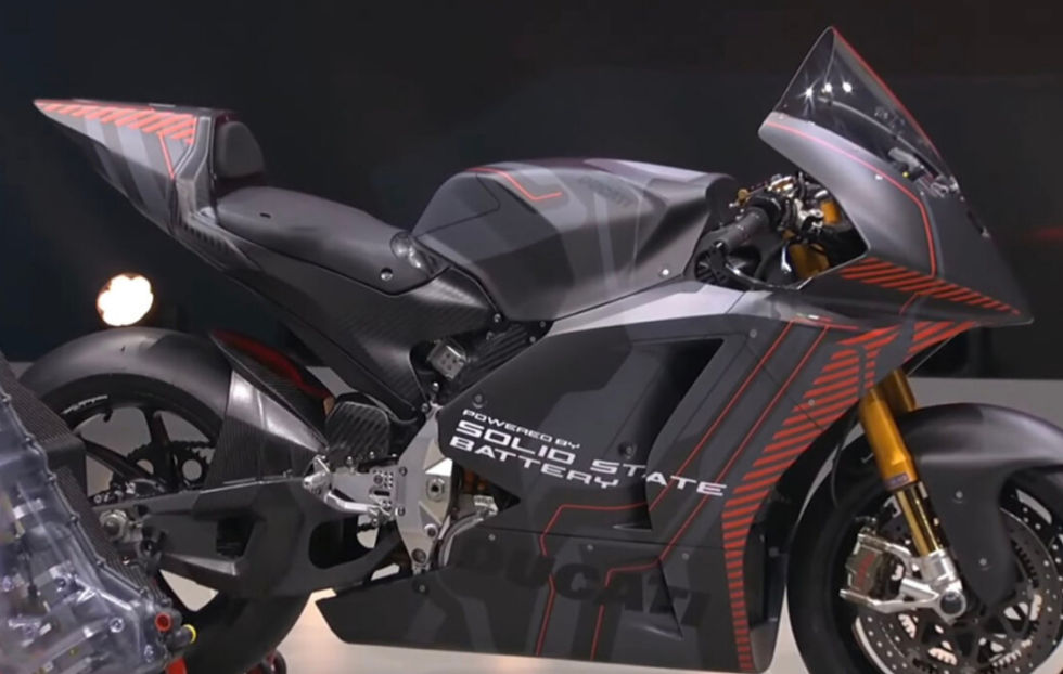 Ducati V21L with Solid-State Battery