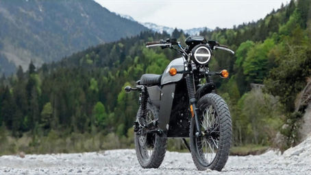 Black Tea Wildfire Electric Motorcycle