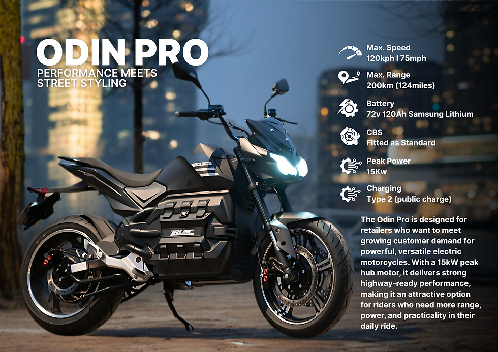 縮圖：Odin Pro - e-Motorcycle