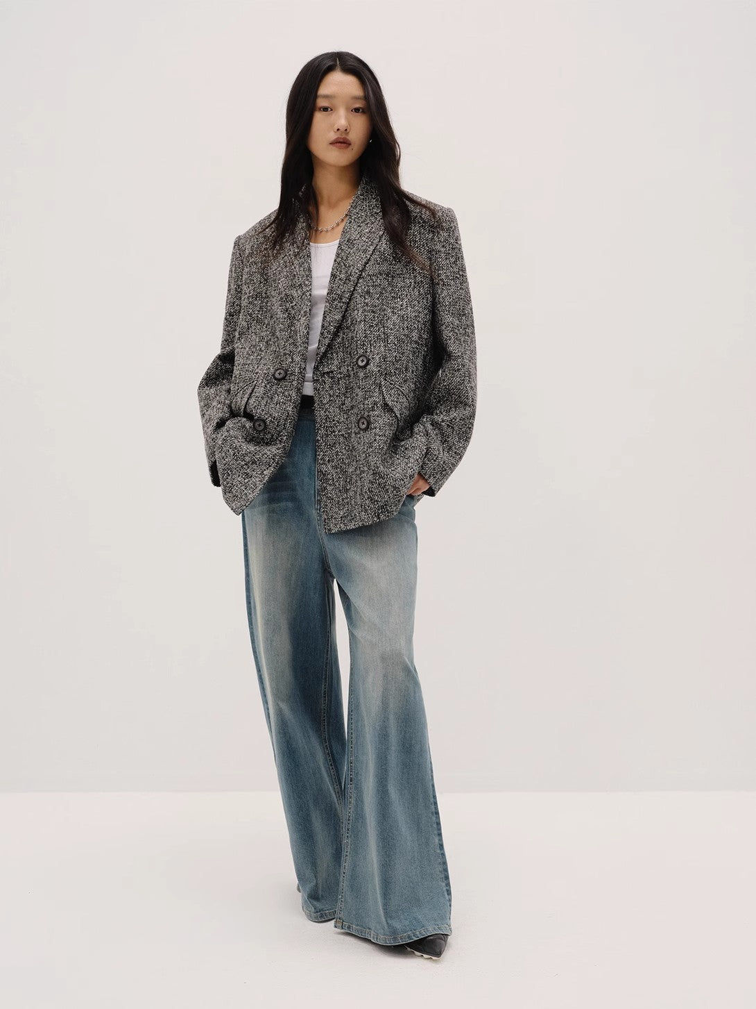 Long Night Meteor | Italian Tweed Blazer