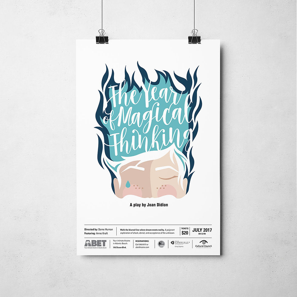 Year of Magical Thinking Flat Poster