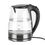 Thumbnail: 2200W Illuminated Glass Kettles LED Cordless 1.8L