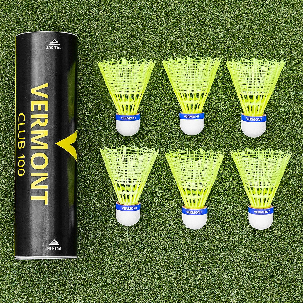 Shuttlecocks Set | Cork Tip & Synthetic Skirt Shuttlecock