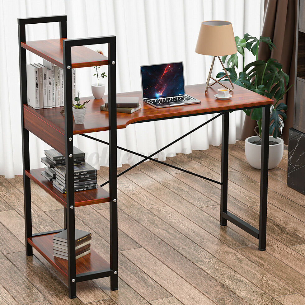 Office Home Study Computer Desk Workstation Laptop Writing Shelf Furniture