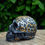 Thumbnail: Gothic Concrete Skull, Outdoor or Indoor Garden Ornament