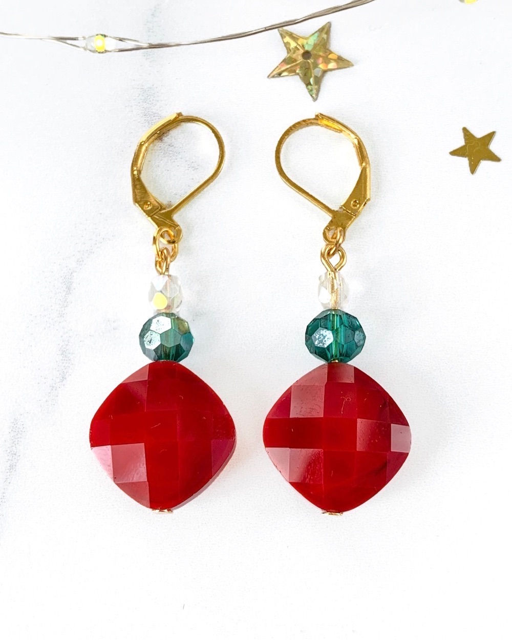 Robyn Christmas Earrings