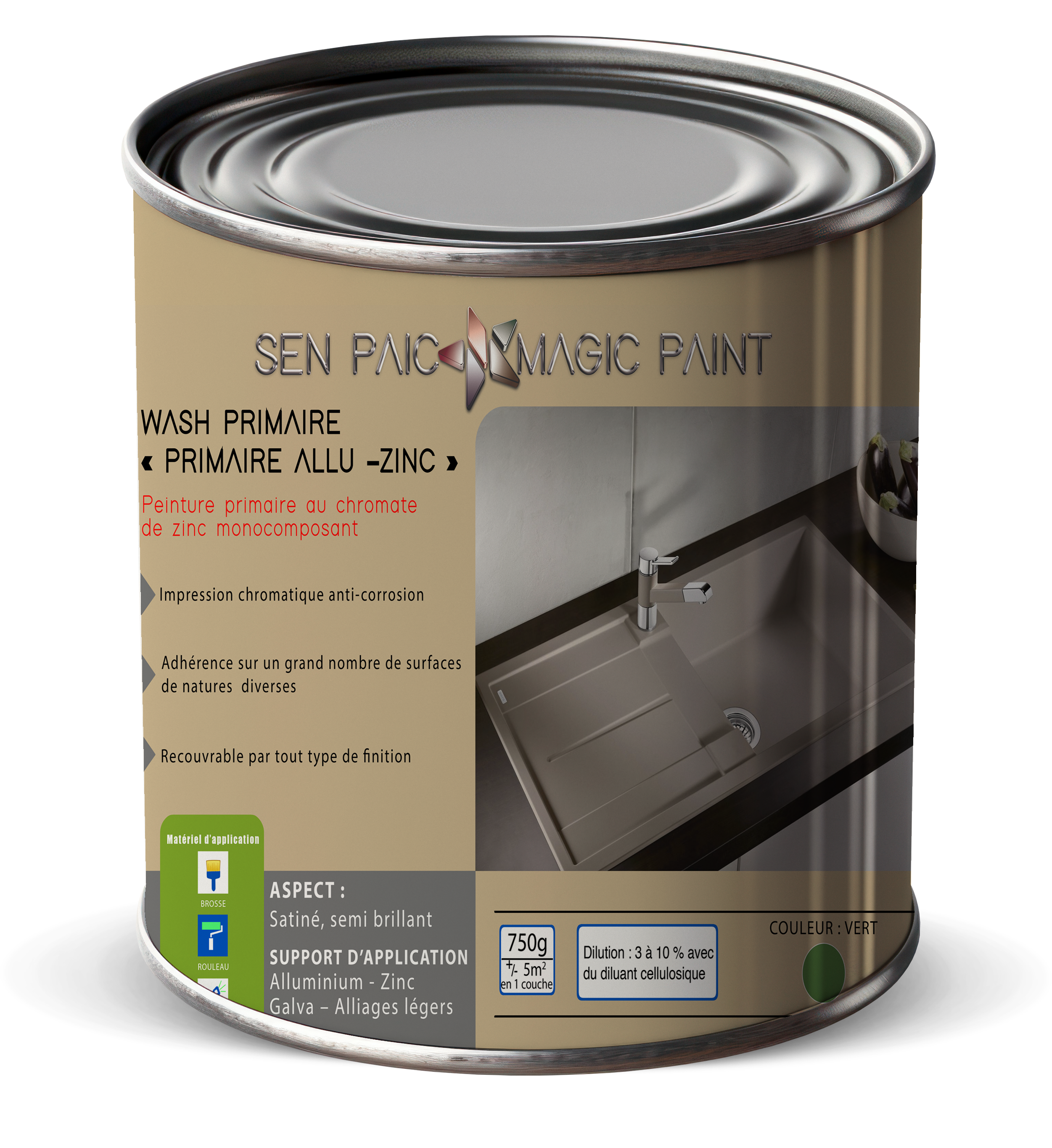 WASH PRIMAIRE ALLU-ZINC