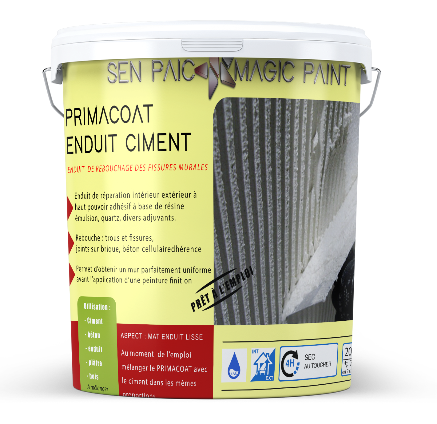PRIMACOAT ENDUIT COLLE 20 kg