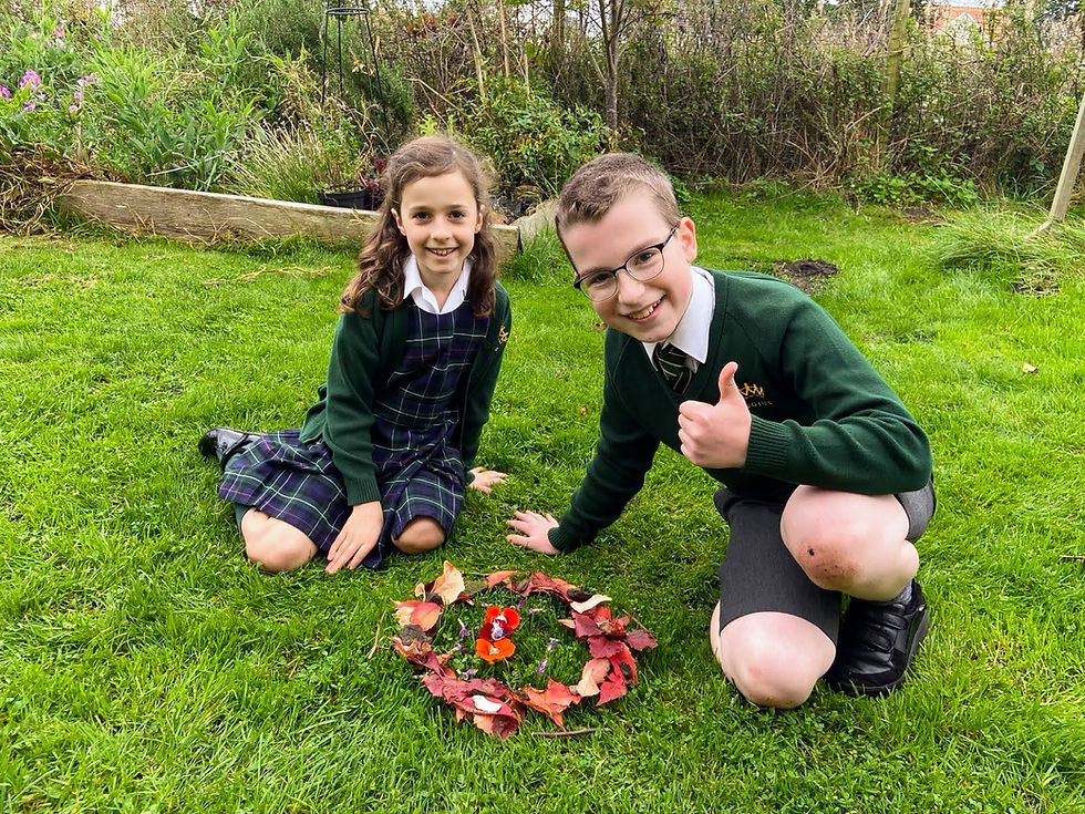 Independent Christian school pupils