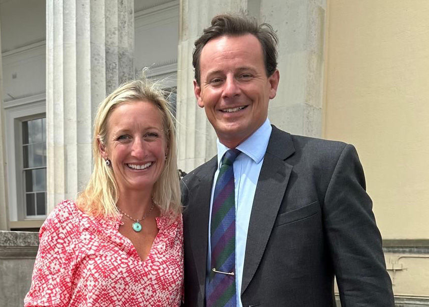 Belhaven’s New Head & Headmaster's Wife, Neil & Eugenie Tomlin