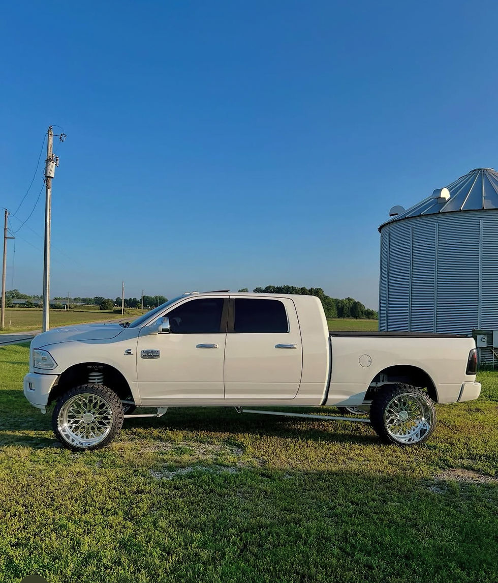 lowered dodge-  tower delete plates