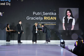 Moments from PRISM 2026, the Raffles Jakarta graduation ceremony, design exhibition and fashion show celebrating The Next Icons 2026, held on 18 September 2026 at Aryaduta Menteng, Jakarta.