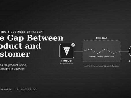 The gap between product and customer