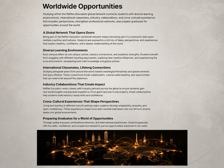 Worldwide Opportunities: Building a Future Without Borders