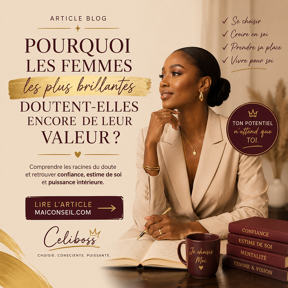 Pourquoi les femmes brillantes doutent-elles de leur valeur même après le succès ?
