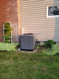 Rheem AC install