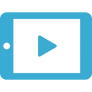 動画プレイマーク付きタブレットのアイコン素材 1.png