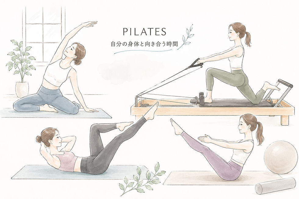 ピラティスを始めたら意識したい、身体との向き合い方