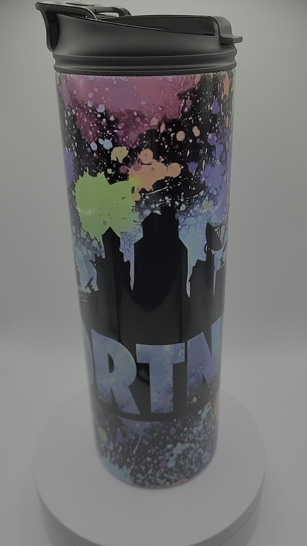 Thumbnail: 20oz Dual Lid Drink Bottle - N#36