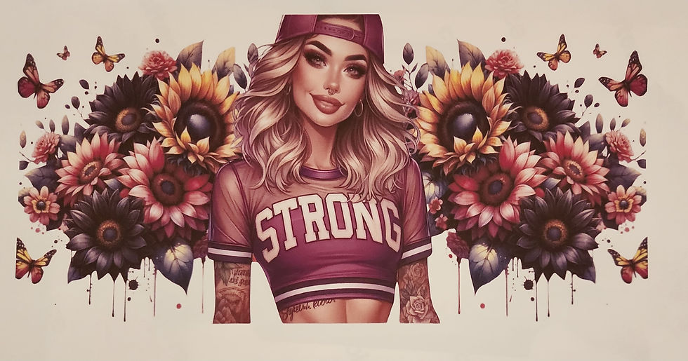 Sublimation Tattoo Girls #10