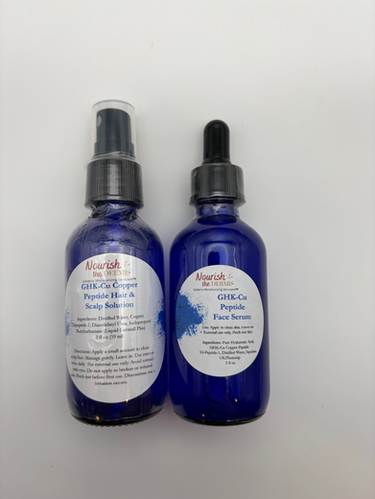 ghk-cu copper peptide hair serum purchase & Face Care Bundle I Spray + I 20% Bundle Savin which enhances the appearance of hair density and volume for men and women. GHK-Cu Copper Peptide Hair Growth